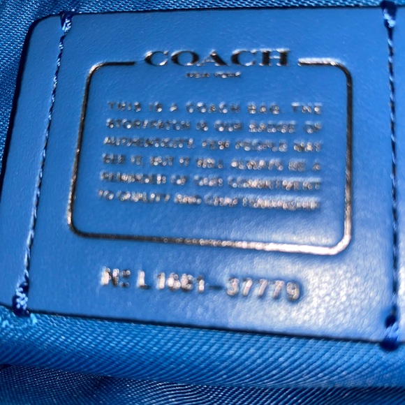 * sold * NWT Coach Mercer 24 Lapis Blue - Picture 9 of 9